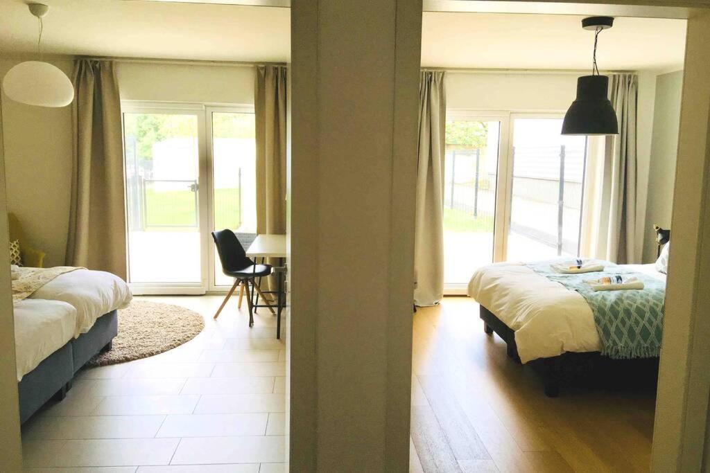 Large Family Retro Flat In City Center- Large Terrace & Garden View, Free Parking Λουξεμβούργο Εξωτερικό φωτογραφία